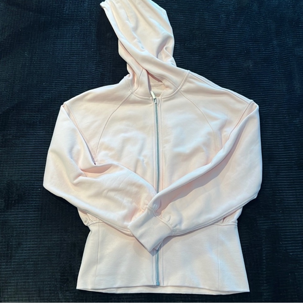 Light pink lululemon hoodie